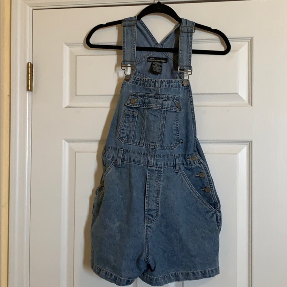 Overall Shorts
